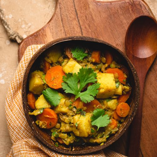 Potato Lentil Curry from our EATLOVE Recipe Collection